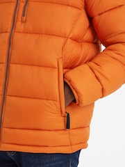Tog 24 Orange Maloney Hooded Padded Coat Jacket - Image 6 of 8