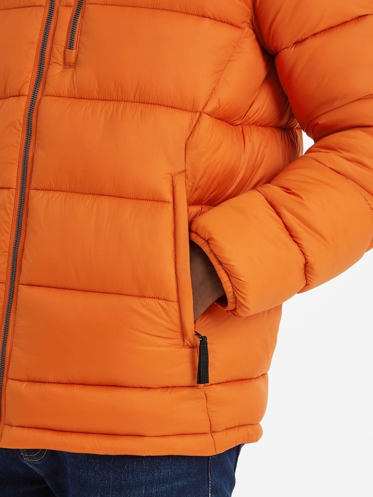 Tog 24 Orange Maloney Hooded Padded Coat Jacket - Image 6 of 8
