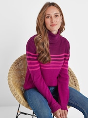 Tog 24 Purple Womens Jesmin Knitted Jumper - Image 5 of 6