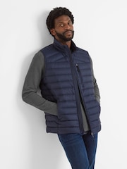 Tog 24 Blue Mens North RDS Gilet - Image 2 of 7