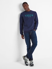 Tog 24 Blue Mens Hawnby Marine Sweatshirt - Image 2 of 6
