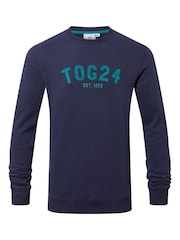 Tog 24 Blue Mens Hawnby Marine Sweatshirt - Image 6 of 6