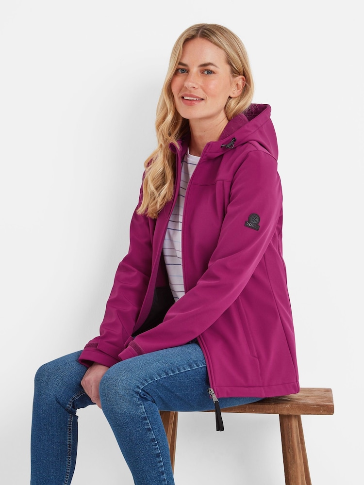 Paars - Tog 24 Keld softshell-jack - Image 5 of 8
