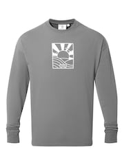 Tog 24 Grey Mens Maunder 100% Cotton Top - Image 6 of 6