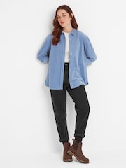 Tog 24 Blue Womens Harby Long Sleeve 100% Cotton Shirt - Image 1 of 5