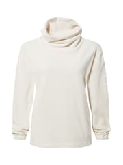 Tog 24 Cream Womens Mauly Funnel Neck Fleece - Image 5 of 5