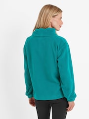 Tog 24 Blue Womens Mauly Funnel Neck Fleece - Image 4 of 6