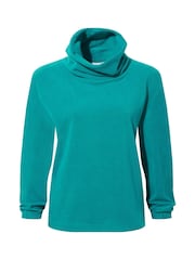 Tog 24 Blue Womens Mauly Funnel Neck Fleece - Image 6 of 6