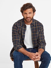 Tog 24 Blue Jarvis Mens Long Sleeves 100% Cotton Shirt - Image 4 of 5