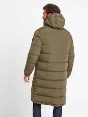 Tog 24 Green Mens Langrick Long Padded Jacket - Image 3 of 7