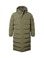 Tog 24 Green Mens Langrick Long Padded Jacket - Image 7 of 7