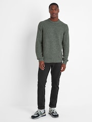 Tog 24 Green Mens Jeremy Knitted Jumper - Image 1 of 6