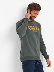 Tog 24 Green Mens Hawnby Sweat Jumper - Image 3 of 6