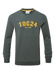 Tog 24 Green Mens Hawnby Sweat Jumper - Image 6 of 6