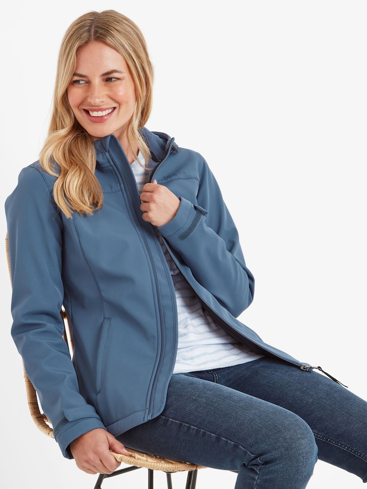 Tog 24 Blue Chrome Keld Softshell Jacket - Image 4 of 7