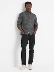 Tog 24 Grey Maynard Mens Long Sleeves 100% Cotton Shirt - Image 1 of 5