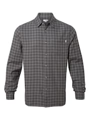 Tog 24 Grey Maynard Mens Long Sleeves 100% Cotton Shirt - Image 5 of 5