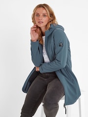 Tog 24 Blue Keld Womens Softshell Long Jacket - Image 4 of 7