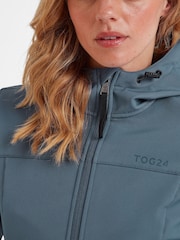 Tog 24 Blue Keld Womens Softshell Long Jacket - Image 5 of 7