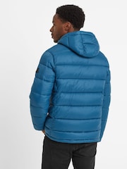 Tog 24 Blue Chrome Maloney Hooded Padded Coat Jacket - Image 4 of 8