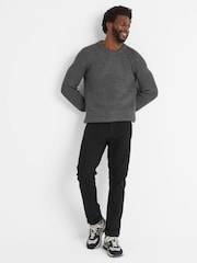 Tog 24 Grey Logan Mens Knitted Jumper - Image 3 of 7