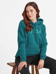 Tog 24 Blue Magdalen Womens Overhead Hoodie - Image 4 of 5