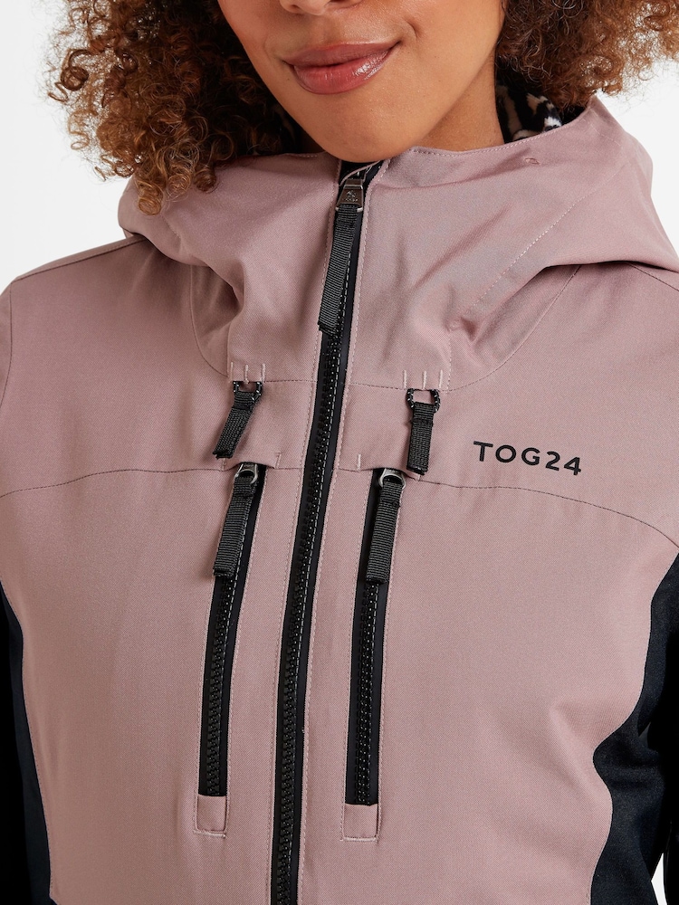 Tog 24 Pink Womens Montana Ski Jacket - Image 5 of 5 Tog 24 Pink Womens Montana Ski Jacket - Image 5 of 5