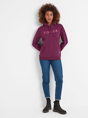 Tog 24 Purple Womens Magdalen Overhead Hoodie - Image 1 of 4