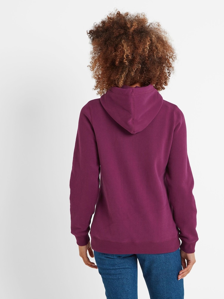 Tog 24 Purple Womens Magdalen Overhead Hoodie - Image 2 of 4