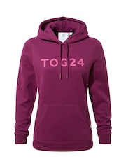 Tog 24 Purple Womens Magdalen Overhead Hoodie - Image 4 of 4