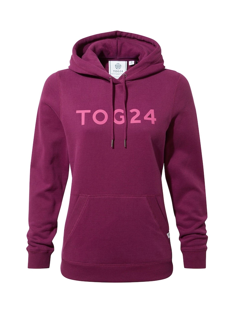 Tog 24 Purple Womens Magdalen Overhead Hoodie - Image 4 of 4