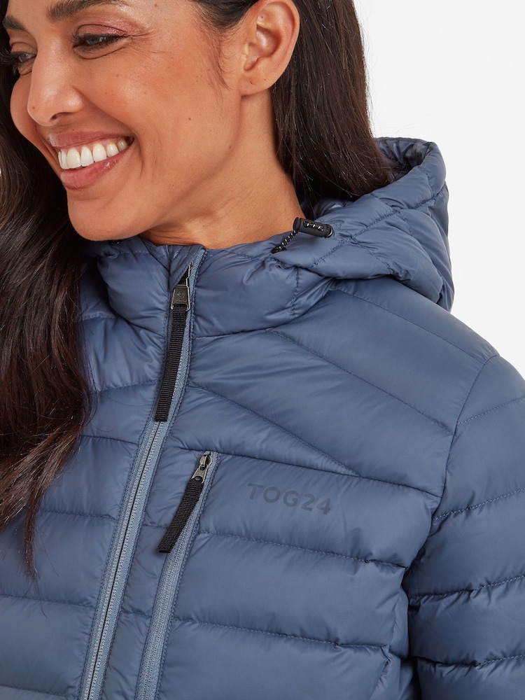 Tog 24 Light Blue Womens North Hooded Jacket - Image 5 of 5