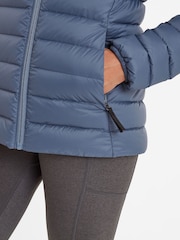 Tog 24 Light Blue Womens North RDS Hooded Jacket - Image 6 of 7