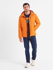 Naranja - Tog 24 Mens North RDS Hooded Jacket - Imagen 1 de 7