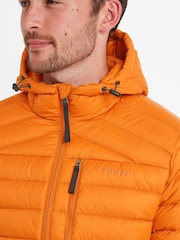 Naranja - Tog 24 Mens North RDS Hooded Jacket - Imagen 5 de 7
