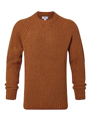 Tog 24 Brown Logan Mens Knitted Jumper - Image 6 of 6