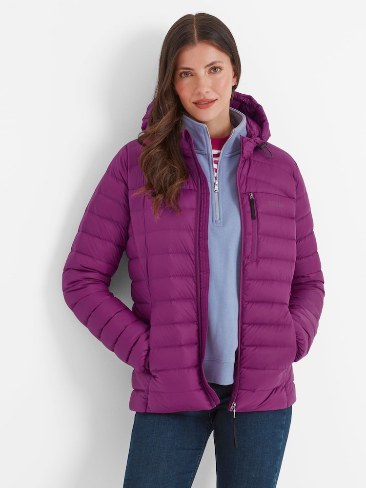 Tog 24 Purple Womens North RDS Hooded Jacket - Image 2 of 7