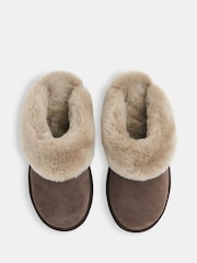 Whistles Nude Emilia Cuff Slippers - Image 2 of 5
