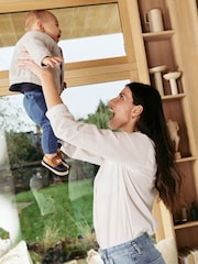 Grey Baby Textured Bomber Jacket (0mths-2yrs) - Image 3 of 4