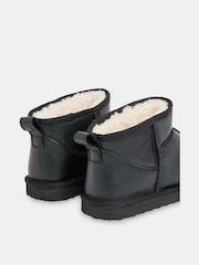 Whistles Black Mable Slipper Boots - Image 2 of 4