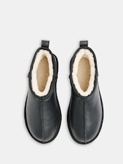 Whistles Black Mable Slipper Boots - Image 3 of 4