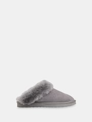 Whistles Grey Emilia Cuff Slippers - Image 1 of 4