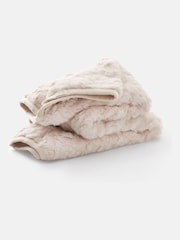 Angel & Rocket Natural Aubrey Faux Fur Blanket - Image 3 of 4