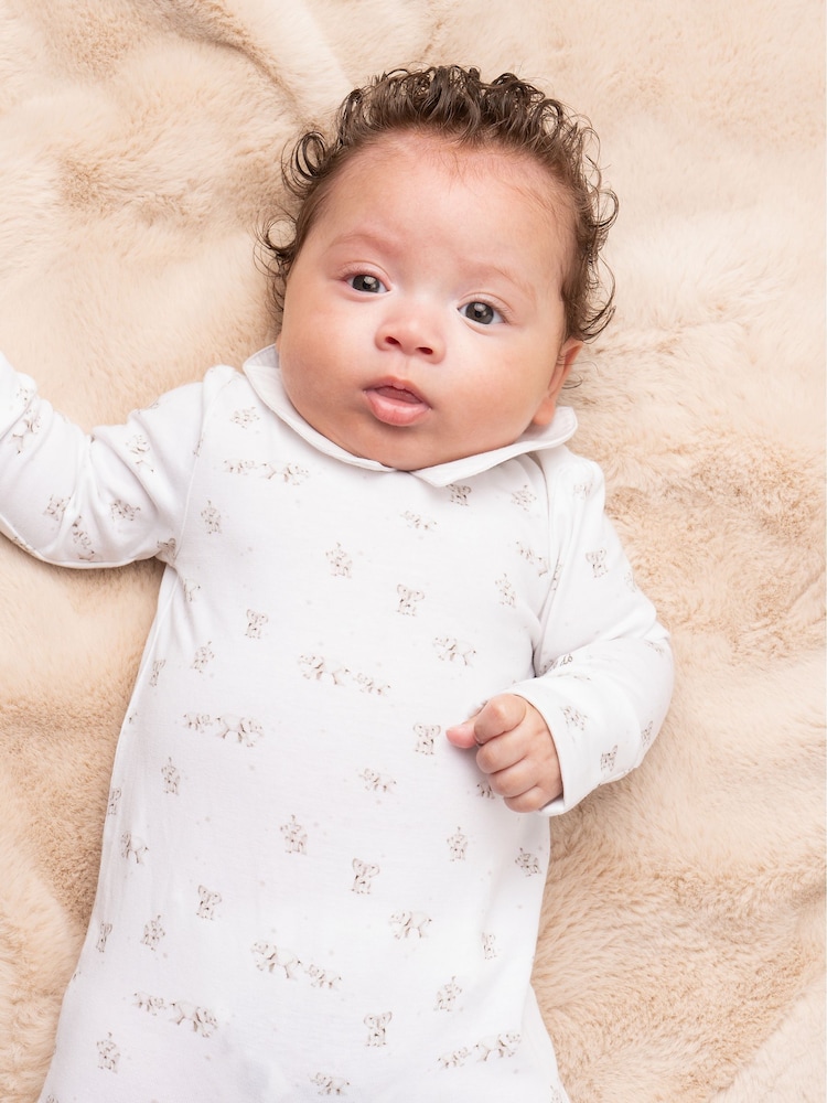Angel & Rocket White Bodie Babygrow Set - Image 2 of 3