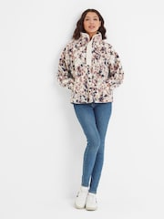 Tog 24 Cream Womens Desun Sherpa Scatter Print Jacket - Image 2 of 7