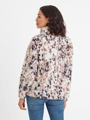 Tog 24 Cream Womens Desun Sherpa Scatter Print Jacket - Image 3 of 7