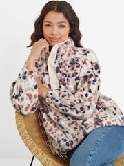 Tog 24 Cream Womens Desun Sherpa Scatter Print Jacket - Image 4 of 7