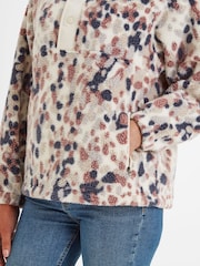 Tog 24 Cream Womens Desun Sherpa Scatter Print Jacket - Image 6 of 7