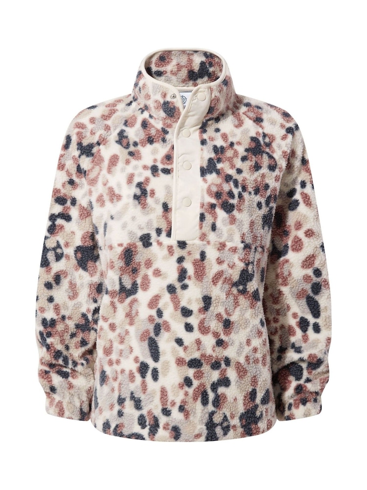 Tog 24 Cream Womens Desun Sherpa Scatter Print Jacket - Image 7 of 7