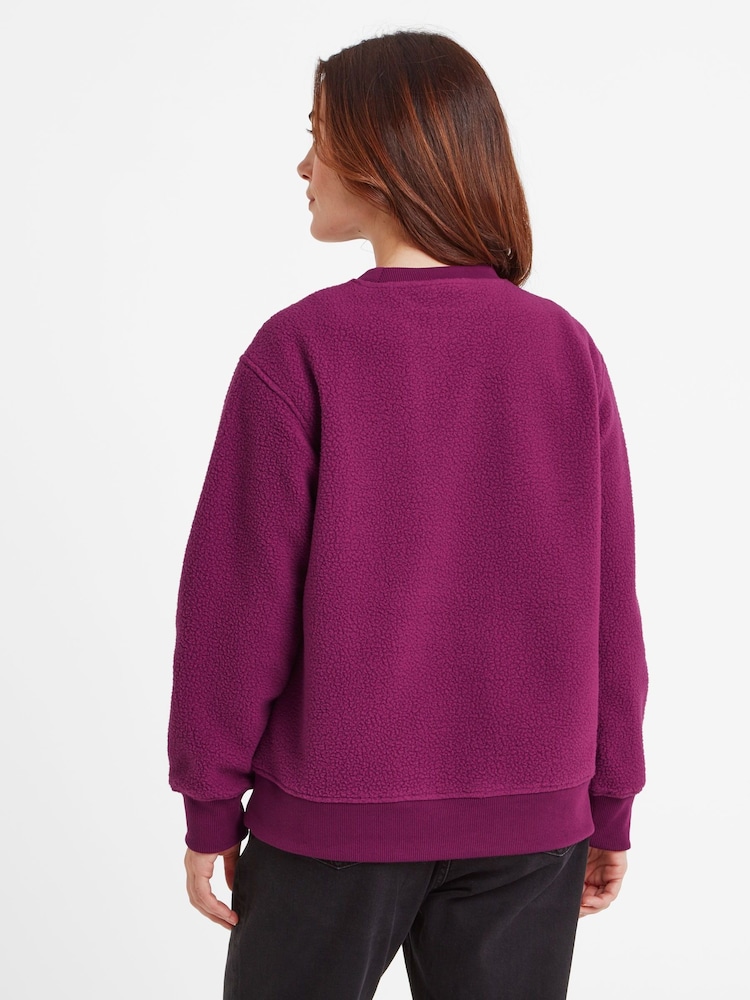 Tog 24 Purple Clayborne Womens Sherpa Jumper - Image 4 of 6